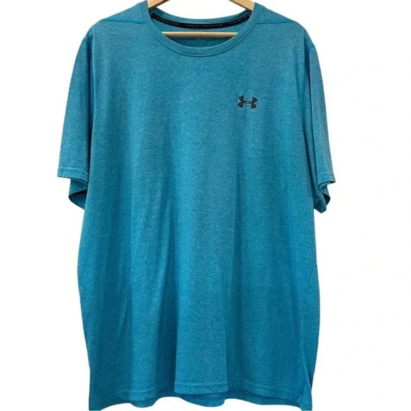 Under Armour Men’s Blue Short Sleeve Tee Size XXL - Picture 1 of 6